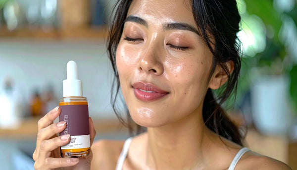 Luxury Suvéra skincare with jojoba oil – organic, vegan beauty for glowing, balanced skin.
