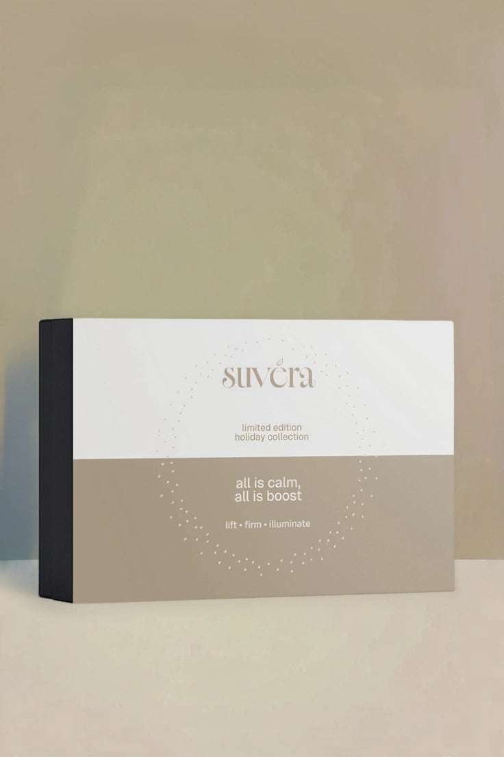 Suvéra product box standing upright against a neutral background.