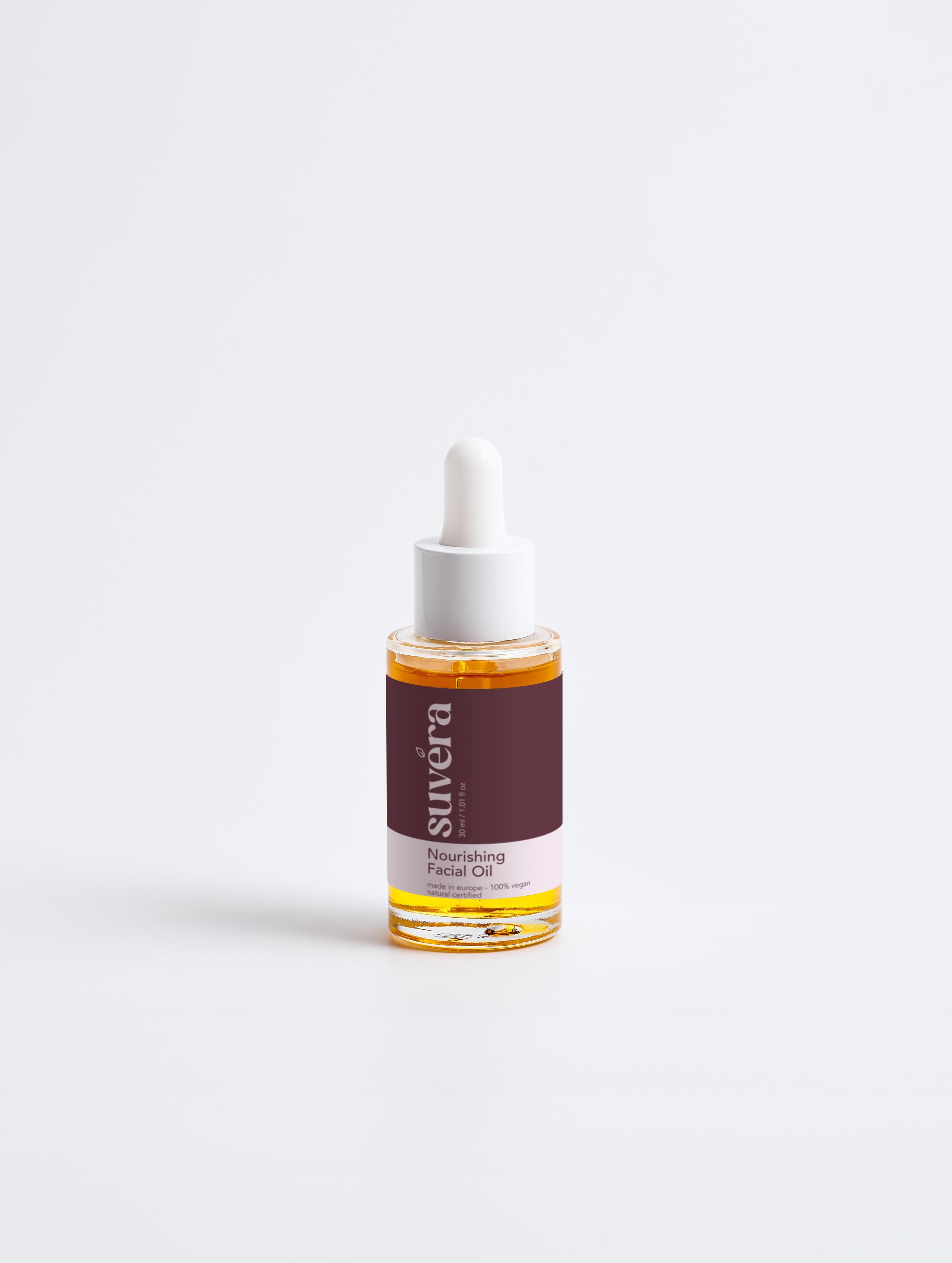 Nourishing oil drops for intense hydration – Suvéra natural face care