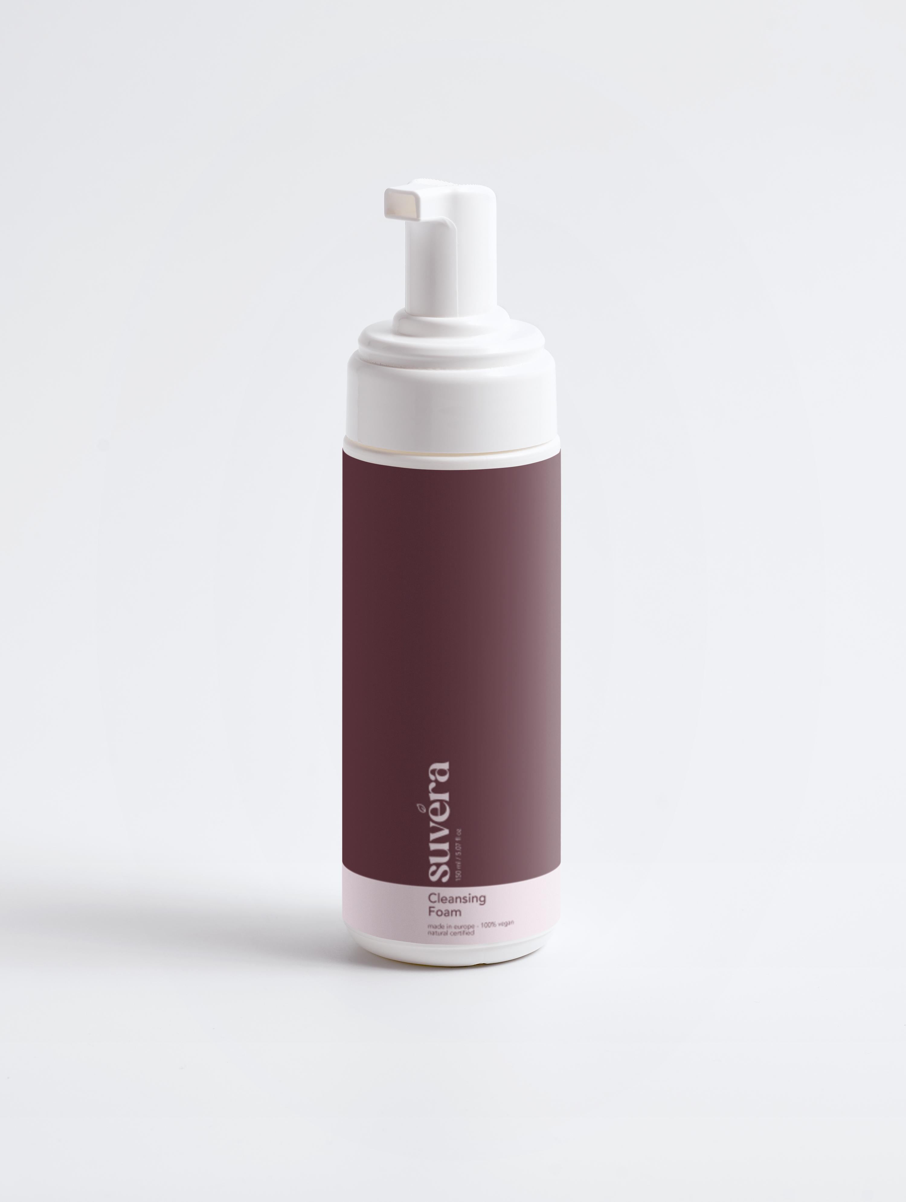 Suvera Cleansing Foam for gentle daily face cleansing