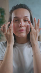 Female model posing for Suvera Self Care with Face Care Serum